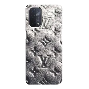 Текстурний Чохол Louis Vuitton для Оппо А54 (5G) (Бежевий ЛВ)