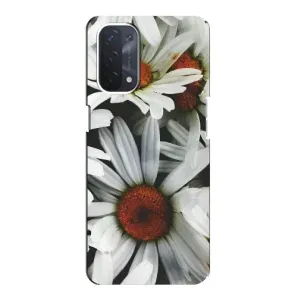 Чехол с ромашками на Oppo a54 (5G) (Цветы Ромашки)