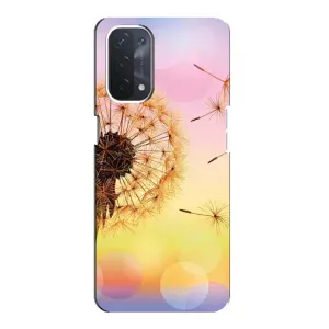 Силиконовый Чехол с одуванчиками на Oppo a54 (5G) (Цветок-одуванчик)