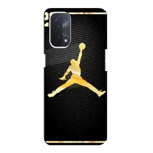 Силіконовый Чохол Nike Air Jordan на Оппо А54 (5G) (Джордан 23)
