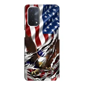 Чохол Прапор USA для Oppo a54 (5G) (Прапор USA)