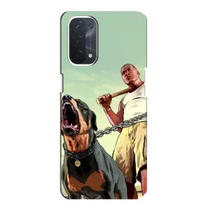 Чехол с рисунком «GTA» для OPPO A54 (5G)