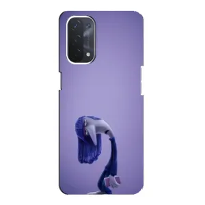 Чехол Головоломка для Oppo a54 (5G) - (AlphaPrint) (Хандра)