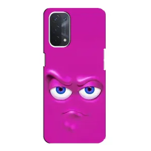 Чехол с рисунком «Хитрая мордочка» для OPPO A54 (5G)