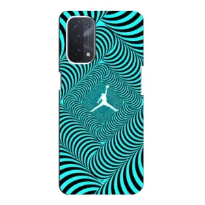 Силіконовый Чохол Nike Air Jordan на Оппо А54 (5G) (Jordan)