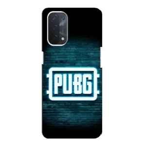Чехол (TPU) с картинкой "Лого Пабг" на Оппо А54 (5G) (Лого PUBG)