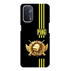 Чехол (TPU) с картинкой "Лого Пабг" на Оппо А54 (5G) (Лого PUPG)