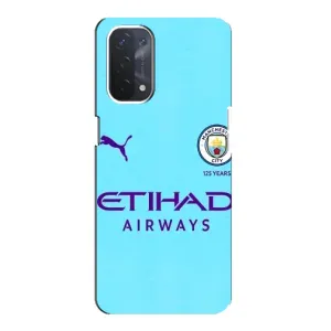Силіконові Чохли з принтом Футбол на Oppo a54 (5G) (Man City)