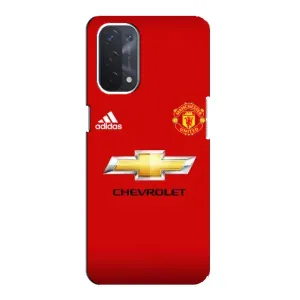 Силіконові Чохли з принтом Футбол на Oppo a54 (5G) (Man United)