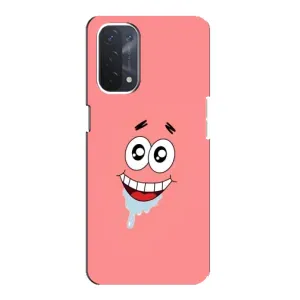 Чехлы с Патриком на Oppo a54 (5G) (Мордочка Патрика)