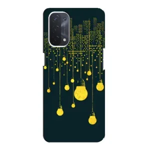 Силіконові Чохли Коханій людині для Oppo a54 (5G) (Нічне місто)