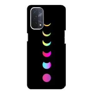 Чехол (ТПУ) с планетами на Oppo a54 (5G) (Полнолуние)