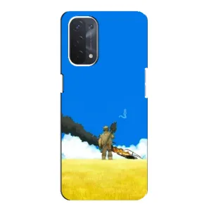 Чехлы на военную тематику для Oppo a54 (5G) (Попадание)