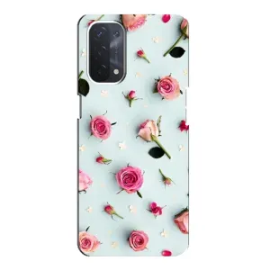 Чехлы с принтом Розочки для Oppo a54 (5G) (Разные цветы)
