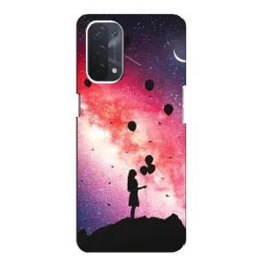 Силіконові Чохли Коханій людині для Oppo a54 (5G) (Кулі в небі)