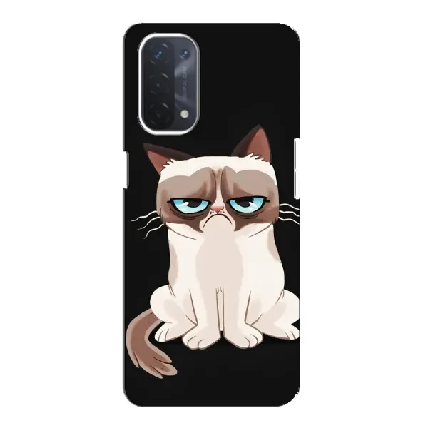 Чехол с рисунком «Взгляд кота» для OPPO A54 (5G) Чехол с рисунком «Взгляд кота» для OPPO A54 (5G)