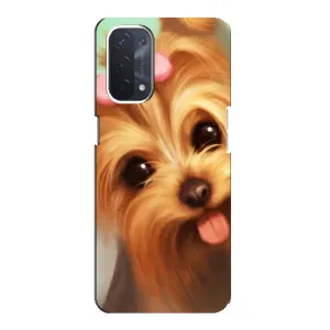 Чохол (ТПУ) Милі песики для Oppo a54 (5G) (Йоркширський тер'єр)
