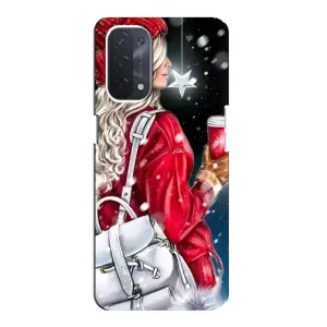 Чохли на Новий Рік Oppo a54 (5G) (Зима прийшла)