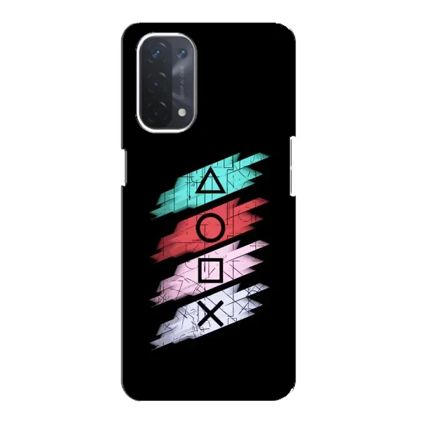 Чехол с рисунком «Значки Sony» для OPPO A54 (5G) Чехол с рисунком «Значки Sony» для OPPO A54 (5G)