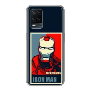 Чехол Супергерой Железный человек на OPPO A54 (Art Iron man)