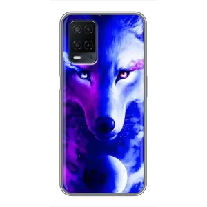 Чехол с Волком на OPPO A54 (Арт-Волк)