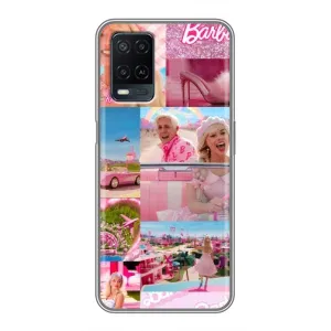 Силиконовый Чехол Барби Фильм на OPPO A54 (Барби стиль)