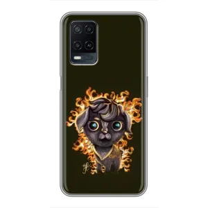 Чехлы на военную тематику для OPPO A54 (Бавовна мем)