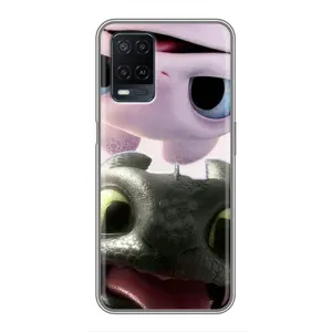 Чехол дракон Беззубик для OPPO A54 (Беззубик и Дневная Злость)