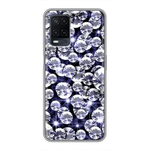 Чехол (Дорого -богато) на OPPO A54 (Бриллианты)