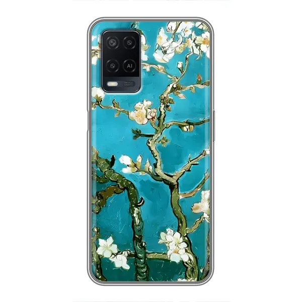 Чехол с рисунком «Цветение Сакуры» для OPPO A54 Чехол с рисунком «Цветение Сакуры» для OPPO A54