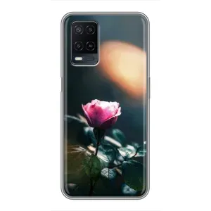 Чехлы с принтом Розочки для OPPO A54 (Цветок ночной)