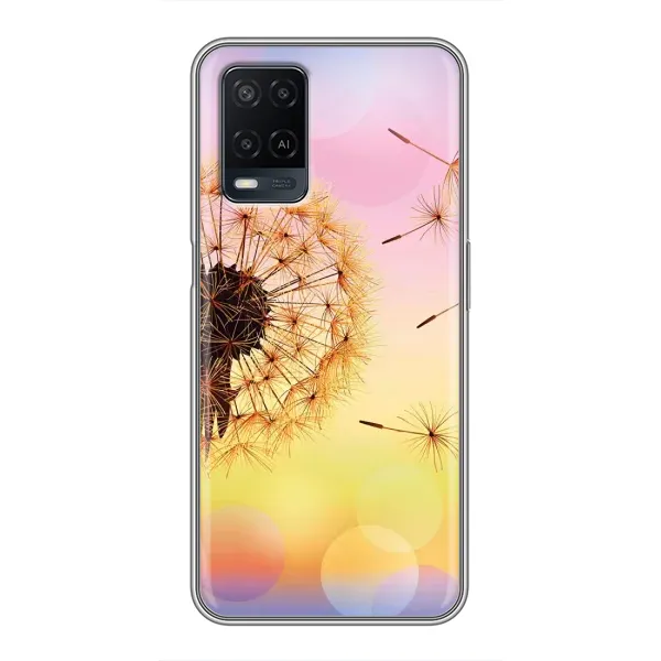 Чехол с рисунком «Цветок-одуванчик» для OPPO A54 Чехол с рисунком «Цветок-одуванчик» для OPPO A54