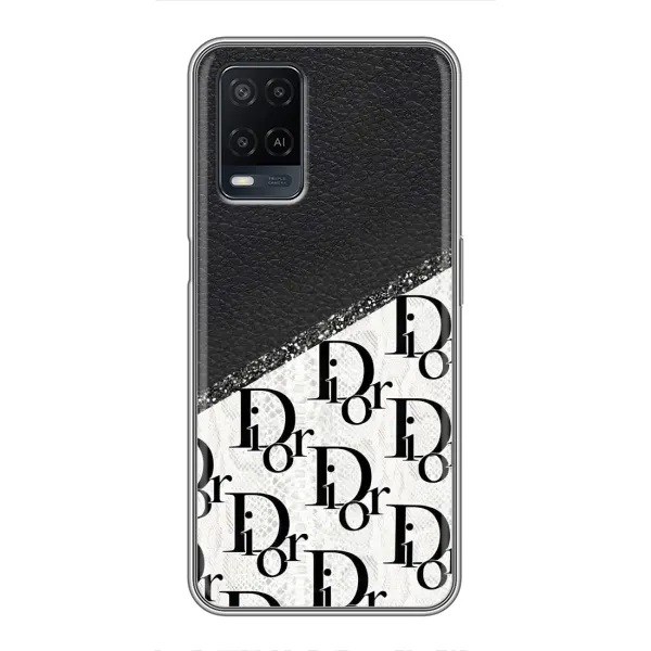 Чехол с рисунком «Диор» для OPPO A54
