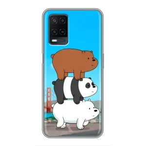 Чехлы с Пандами на OPPO A54 (Друзья)