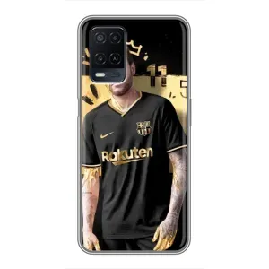 Силиконовый Чехол OPPO A54 (Gold Neymar)