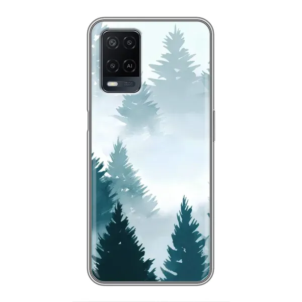Чехол с рисунком «Горный лес» для OPPO A54 Чехол с рисунком «Горный лес» для OPPO A54