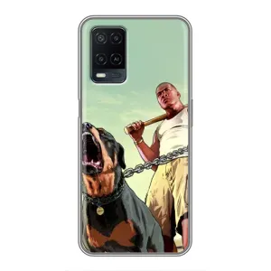 Чехол с рисунком «GTA» для OPPO A54