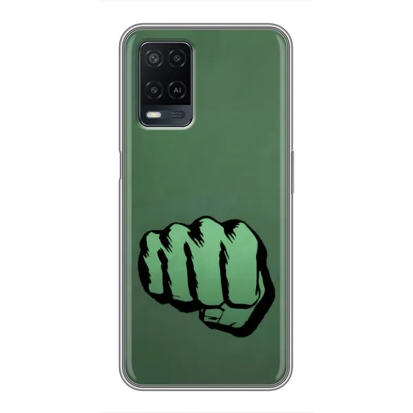 Чехол с рисунком «Халк» для OPPO A54 Чехол с рисунком «Халк» для OPPO A54