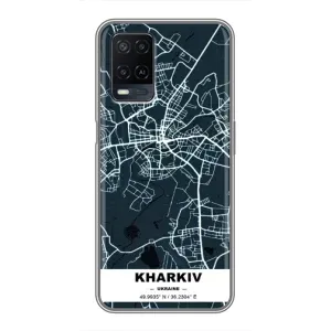 Чехлы силиконовые (Город Харьков) на Оппо А54 (Харьков)