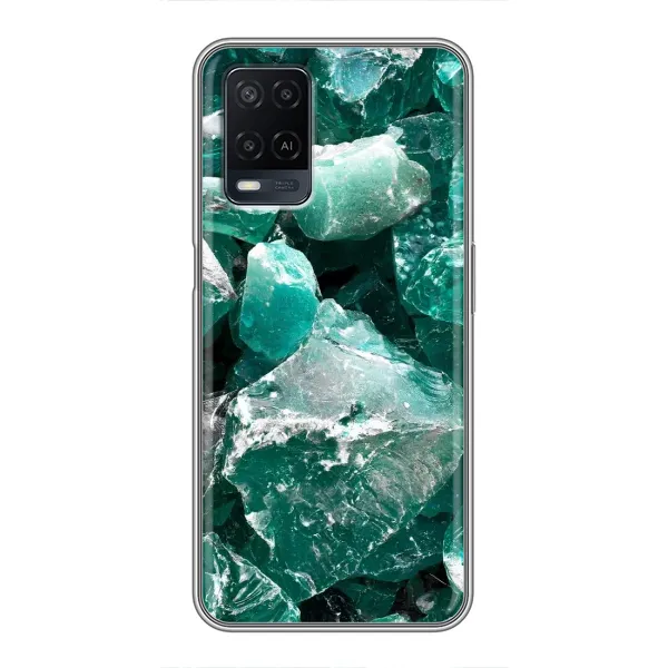 Чехол с рисунком «Изумруд» для OPPO A54