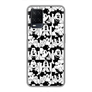 Чехлы с принтом Микки Маус на OPPO A54 (Коллаж Микки Маус)