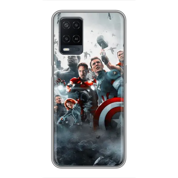 Чехол с рисунком «Команда марвел» для OPPO A54 Чехол с рисунком «Команда марвел» для OPPO A54