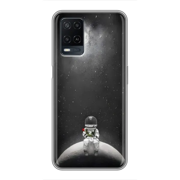 Чехол с рисунком «Космонавт романтик» для OPPO A54 Чехол с рисунком «Космонавт романтик» для OPPO A54