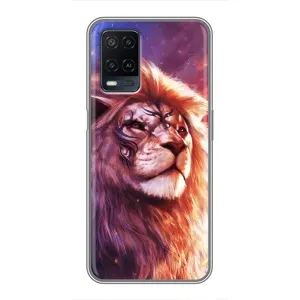 Чехол с картинкой на OPPO A54 (Красочный ЛЕВ)