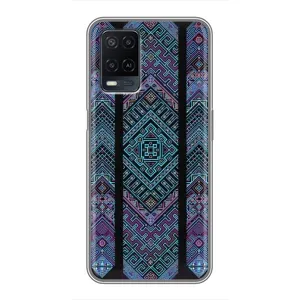 Силиконовый Чехол на OPPO A54 (Крутой орнамент)