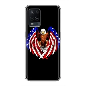 Чохол Прапор USA для OPPO A54 (Крила США)