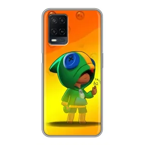 Чохол Бравл Старс для OPPO A54 (LEON в кофті)