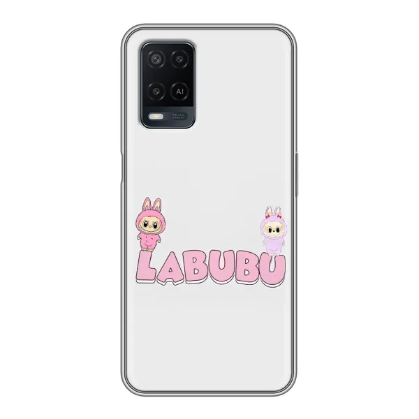Чехол с рисунком «Логотип Лабубу» для OPPO A54