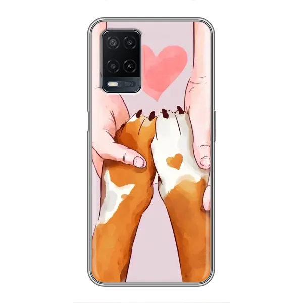 Чехол с рисунком «Любовь к собакам» для OPPO A54 Чехол с рисунком «Любовь к собакам» для OPPO A54