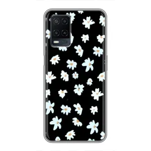 Чехол с ромашками на OPPO A54 (Маленькие ромашки)